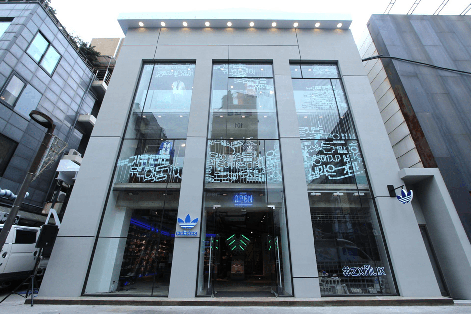 Sid Lee Architecture behind Adidas concept stores