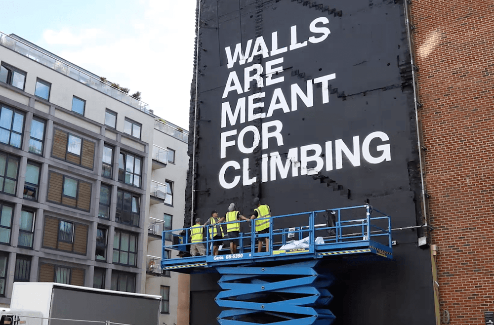 Walls Are Meant for Climbing